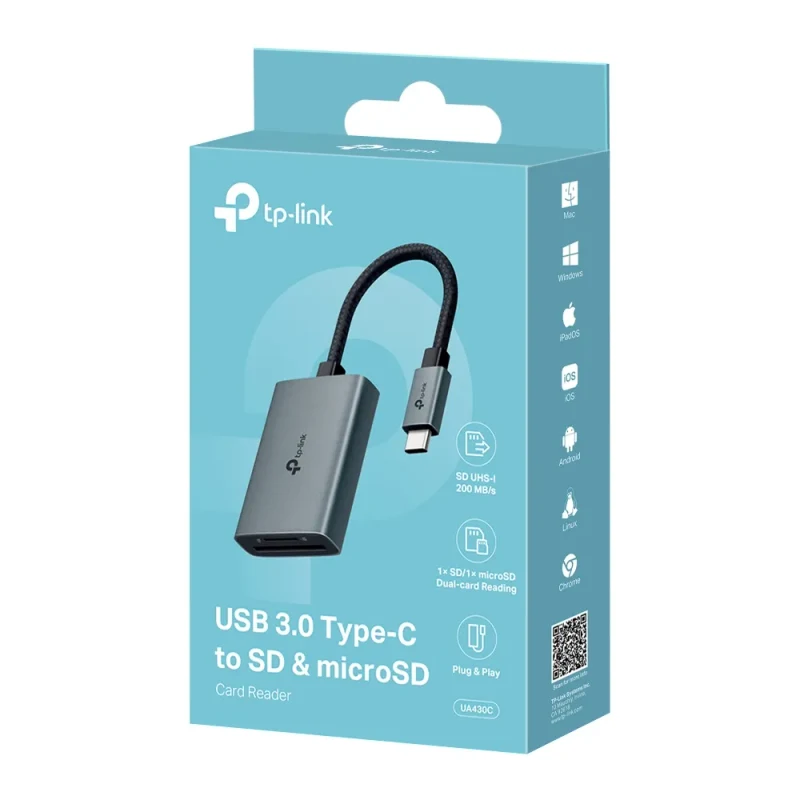 Card de memorie TP-LINK UUA430C / USB-C/ microSD / SD 5
