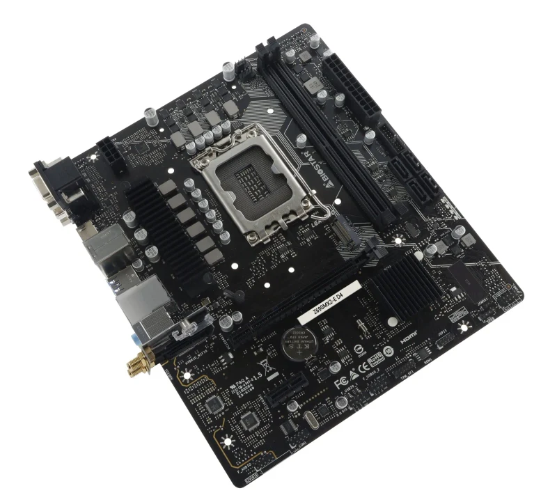 Placa de baza BIOSTAR B690MX2-E D4 /  Socket 1700 / Z690 / DDR4  / mATX 3