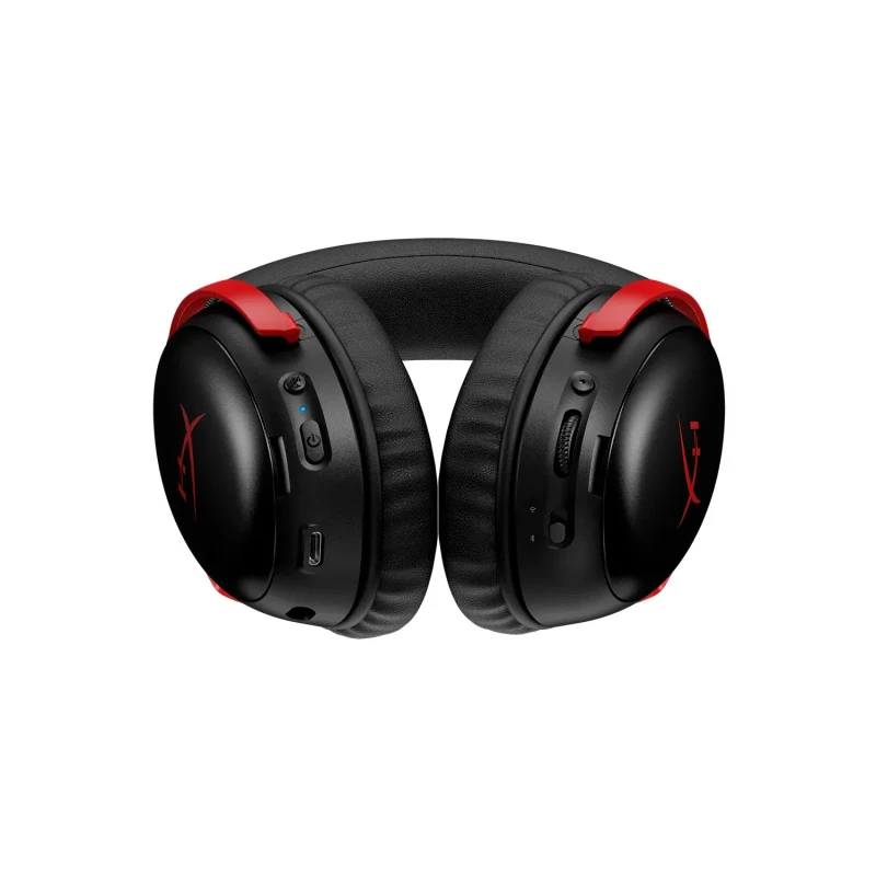 Casti Gaming Wireless HyperX Cloud III S Wireless, Black/Red, [A59Z0AA] 5