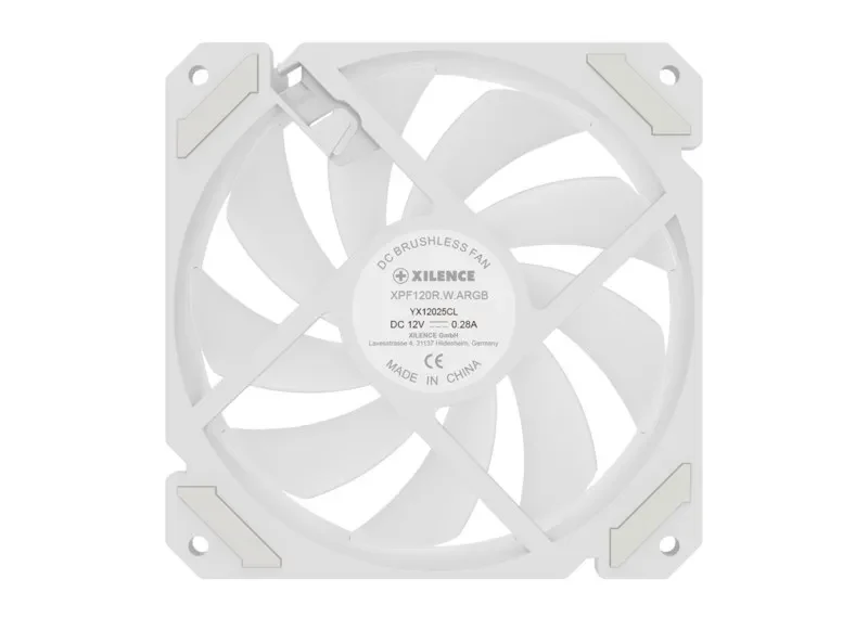 Cooler pentru carcasa XILENCE Performance A+ Series ”XPF120R.W.ARGB”/ 600-1500rpm/ <18~29dBa/ 63.53CFM 6