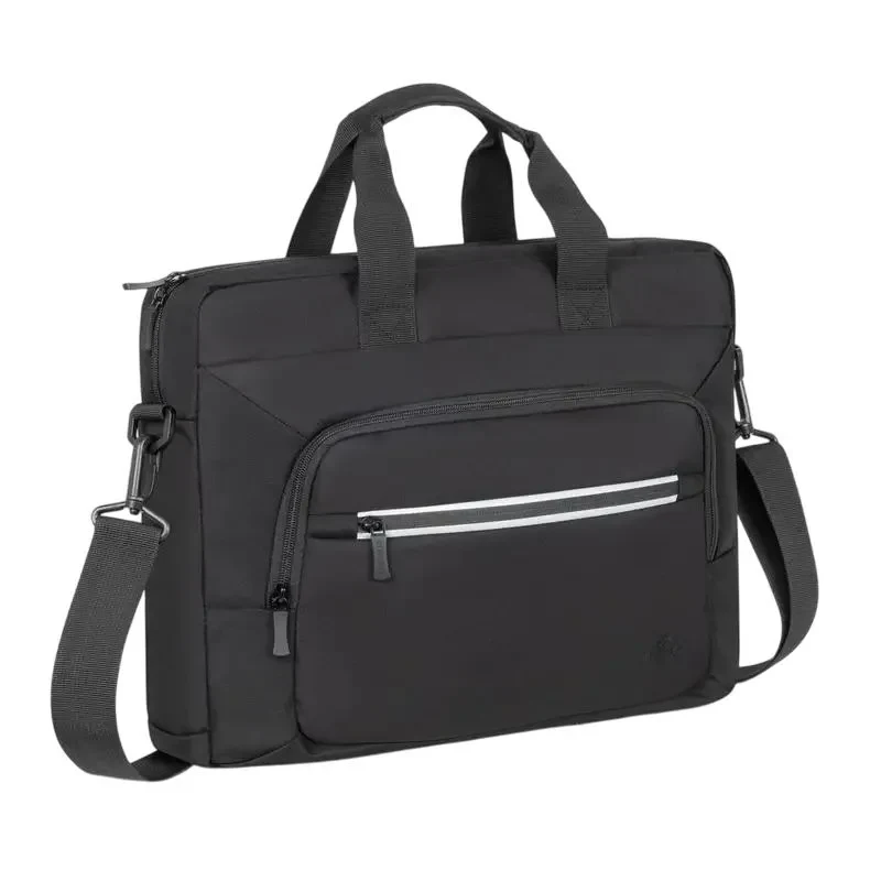 Laptop Bag Rivacase 7521, 14", Eco-Friendly rPET Polyester, Black 8