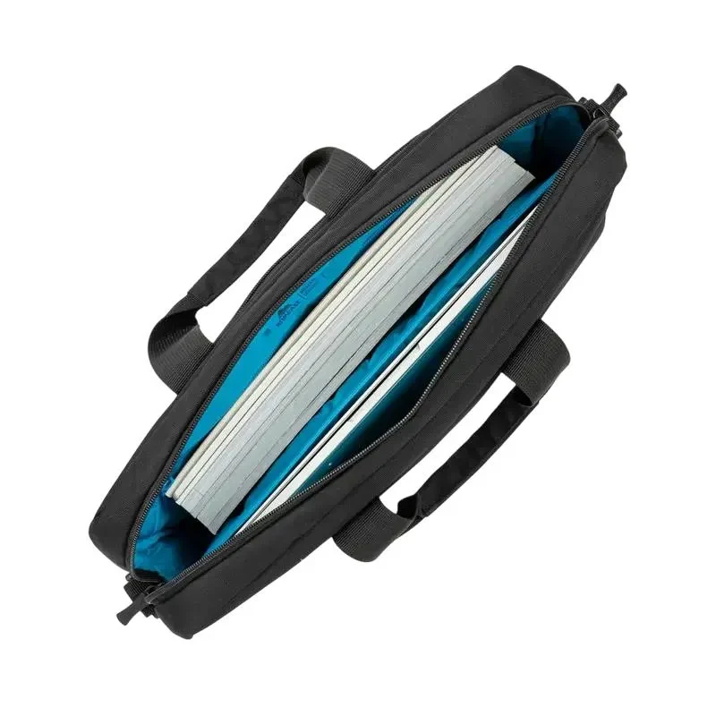 Laptop Bag Rivacase 7521, 14", Eco-Friendly rPET Polyester, Black 10