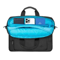 Laptop Bag Rivacase 7521, 14", Eco-Friendly rPET Polyester, Black 12