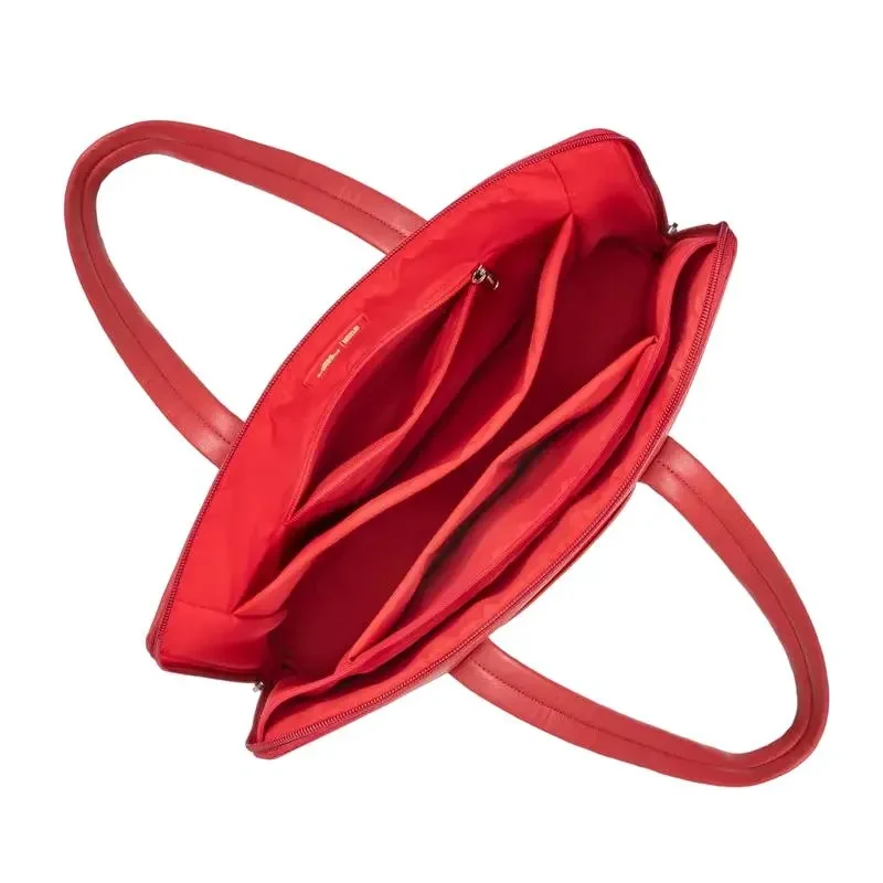 Laptop Bag RivaCase Orly, 14", Polyester, Red 6