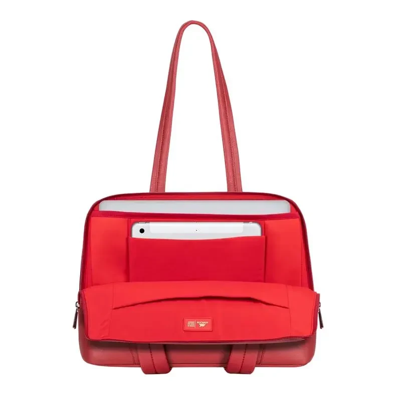 Laptop Bag RivaCase Orly, 14", Polyester, Red 13