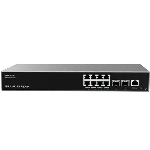 PoE Switch Grandstream GWN7811P, IEEE 802.3af/at