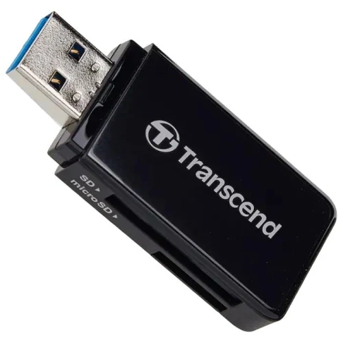 Memory Card Reader Transcend TS-RDF5, USB Type-A, Black