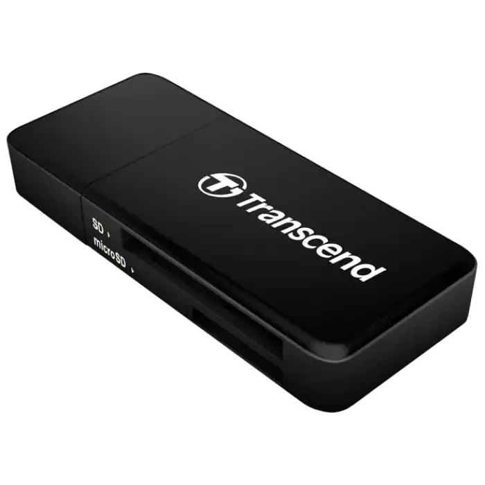 Memory Card Reader Transcend TS-RDF5, USB Type-A, Black 2