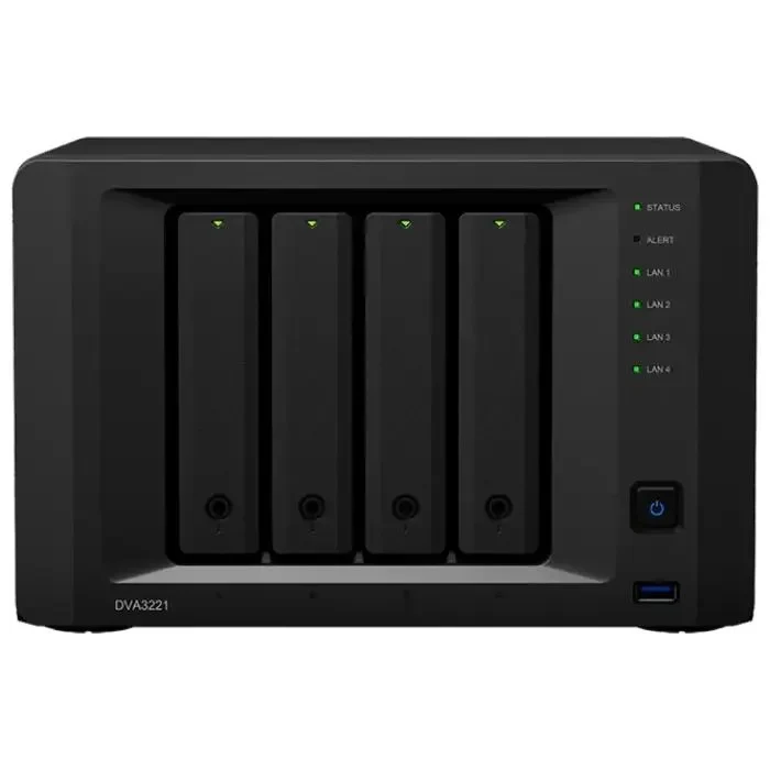 Network Attached Storage SYNOLOGY DVA3221, Black 2