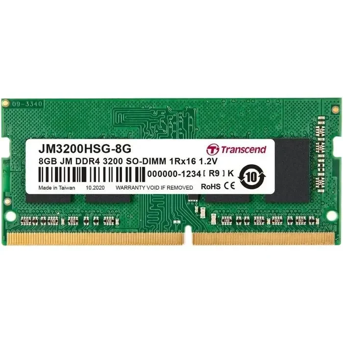 RAM Transcend JM3200HSG-8G, DDR4 SDRAM, 3200 MHz, 8GB 2