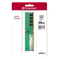 RAM Transcend JetRam, DDR5 SDRAM, 5600 MHz, 48GB, JM5600ALE-48G