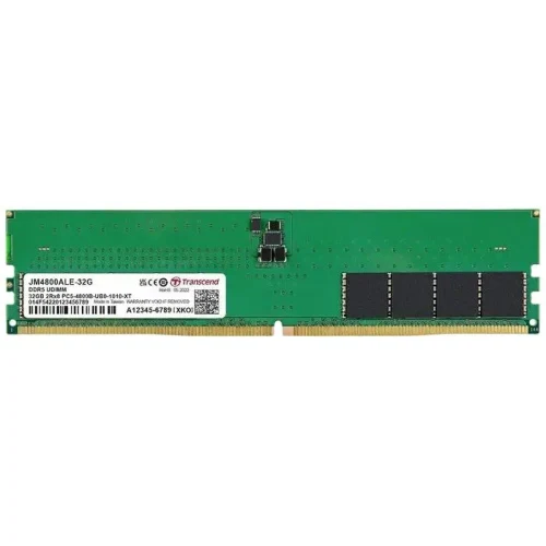 RAM Transcend JetRam, DDR5 SDRAM, 4800 MHz, 32 GB, JM4800ALE-32G