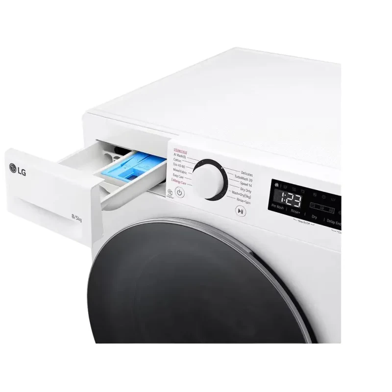 Combo Washer-Dryer LG F2DR509S1W, 9kg, White 7