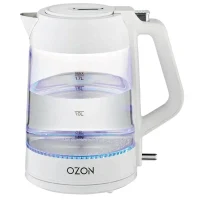 Electric Kettle OZON EKC-1705A-GS, White 2