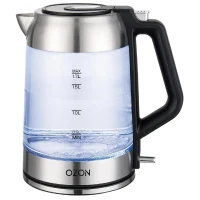 Electric Kettle OZON EKC-1705A-GS, Stainless Steel 3