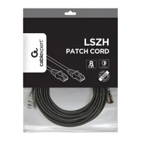 Patch cord Cablexpert PP8-LSZHCU-BK-15M, Cat8 S/FTP, 15m, Black