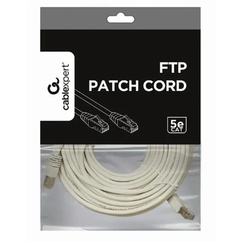 Patch cord Cablexpert PP12-20M, CAT5e UTP, 20m, Grey