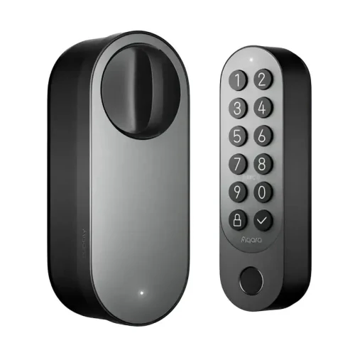 Smart Door Lock AQARA U200 Kit, Black