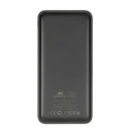 Power Bank Rivacase VA2102, 20000mAh, Black