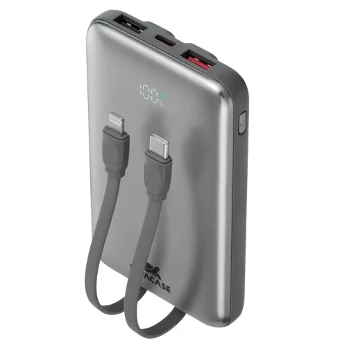Power Bank Rivacase 10000 mAh, VA2611, Gray