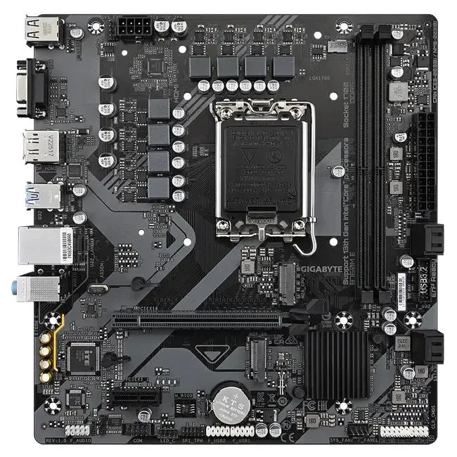 Mainboard Gigabyte B760M E, LGA1700, Intel B760, Micro-ATX 5