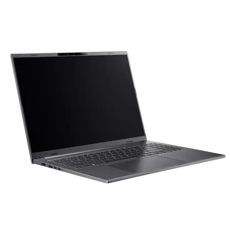 Laptop 16" Acer Aspire 16 AI OLED A16-61M, Steel Gray, AMD Ryzen AI 5 330, 16GB/1024GB, Linux eShell 3