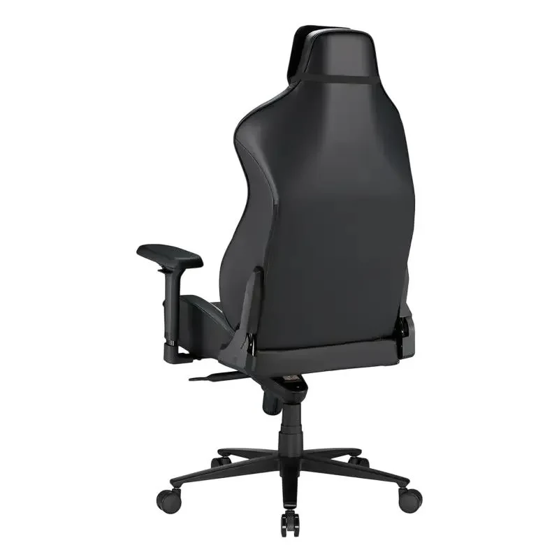 Gaming Chair Lumi CH06-39, Fabric, PU Leather, Black 4