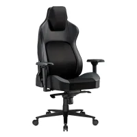 Gaming Chair Lumi CH06-39, Fabric, PU Leather, Black 6