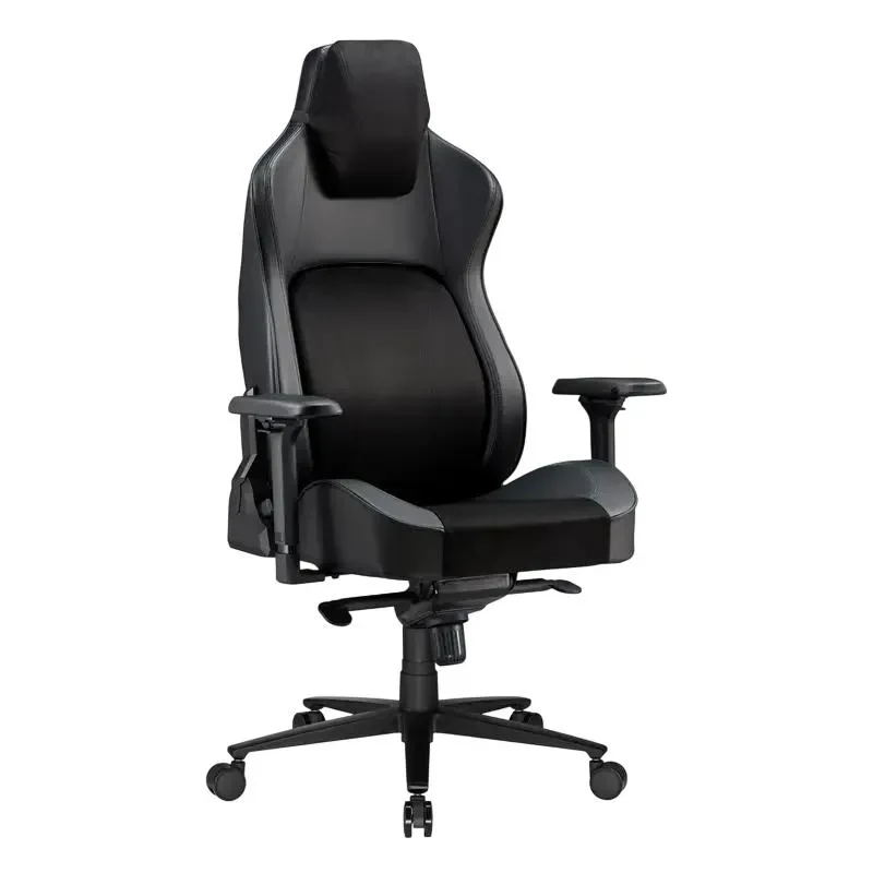 Gaming Chair Lumi CH06-39, Fabric, PU Leather, Black 6