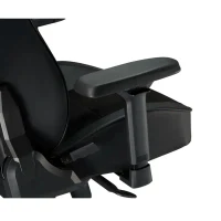 Gaming Chair Lumi CH06-39, Fabric, PU Leather, Black 11
