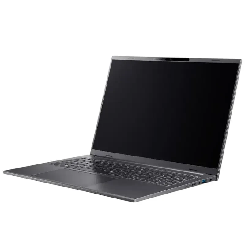 Laptop 16" Acer Aspire 16 AI OLED A16-52M, Steel Gray, Intel Core Ultra 7 256V, 16GB/1024GB, Linux eShell 4