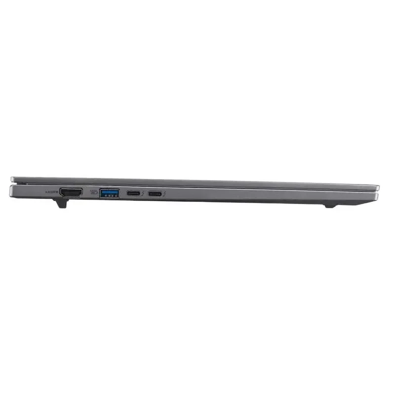 Laptop 16" Acer Aspire 16 AI OLED A16-52M, Steel Gray, Intel Core Ultra 7 256V, 16GB/1024GB, Linux eShell 5