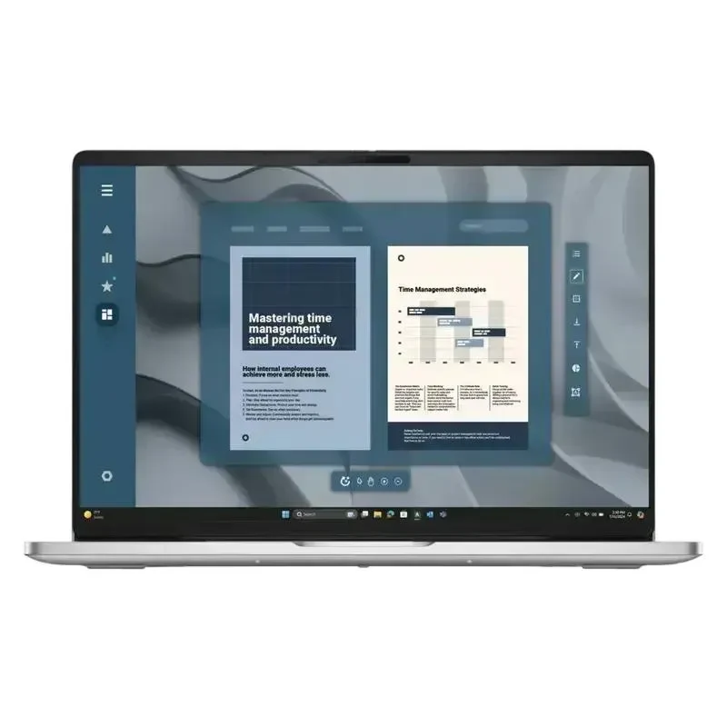 Business Laptop 16" DELL Dell Pro PC16255, Platinum Silver, AMD Ryzen AI 7 PRO 350, 32GB/512GB, Windows 11 Pro 9