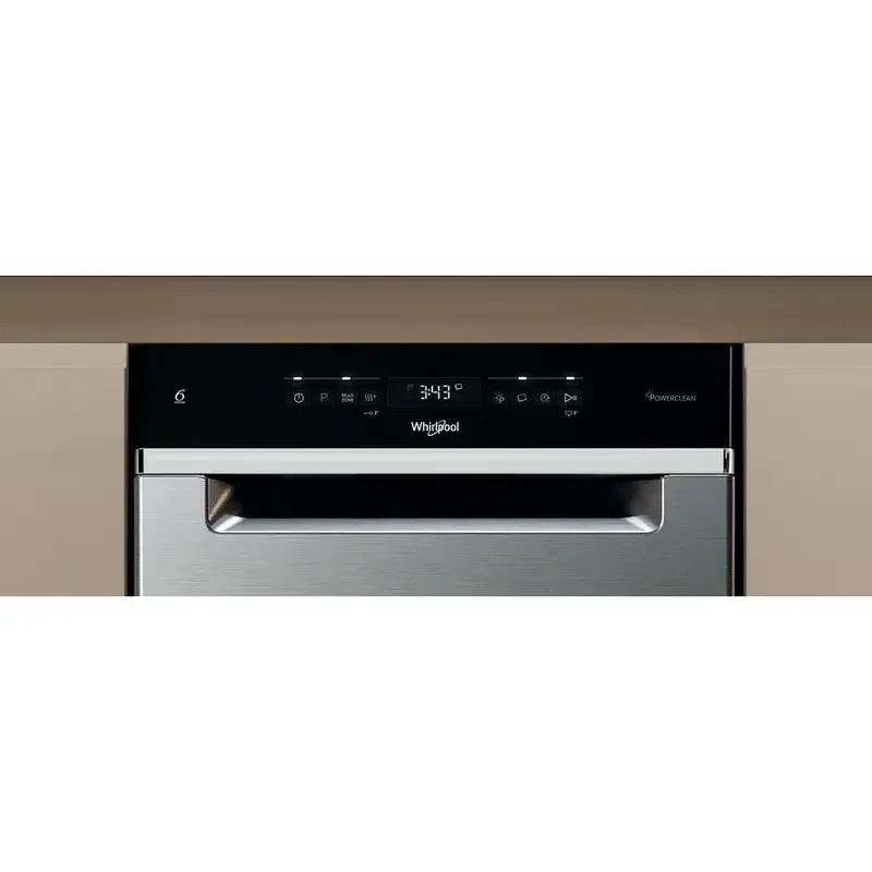 Dishwasher Whirlpool WH6UB10BS7A0X, Stainless Steel 2