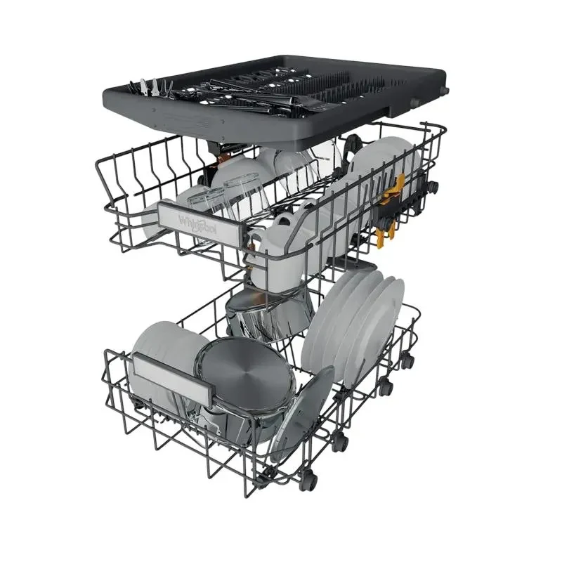 Dishwasher Whirlpool WH6UB10BS7A0X, Stainless Steel 3