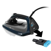 Iron Braun SI 9682 DB, 3200W, Black | Blue 8