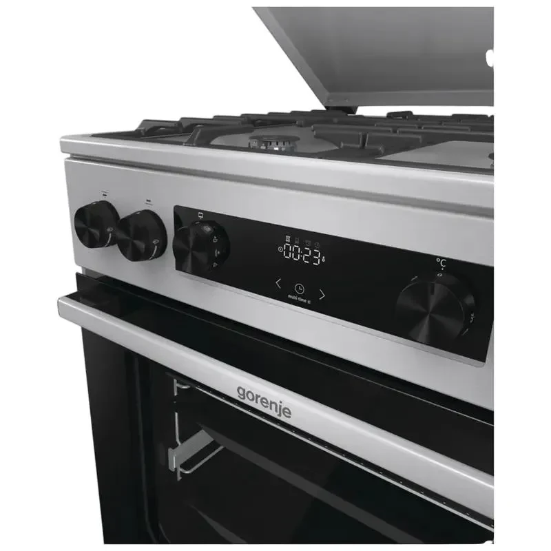 Combined cooker Gorenje GKS6C71XF, Stainless Steel 9