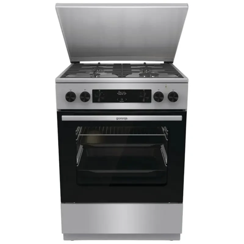 Combined cooker Gorenje GKS6C71XF, Stainless Steel 12