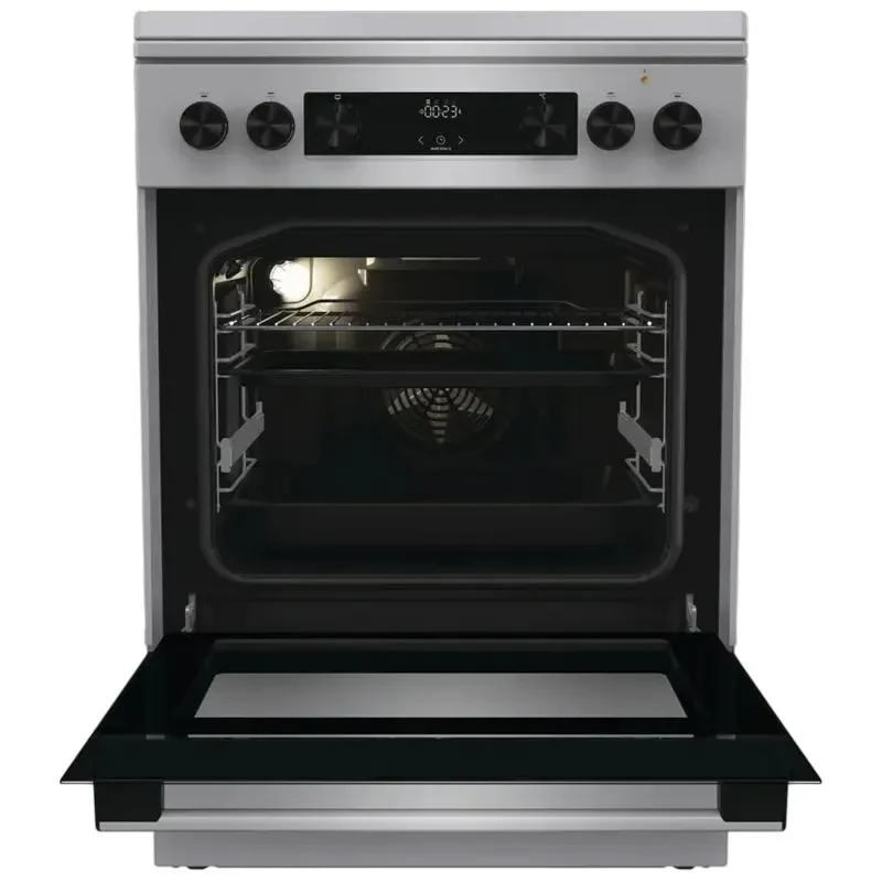Combined cooker Gorenje GKS6C71XF, Stainless Steel 3