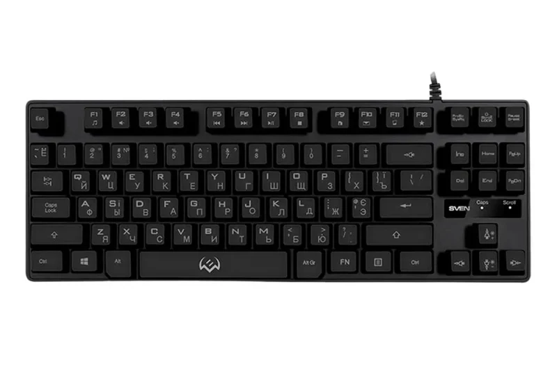 Keyboard SVEN KB-G7400, Wired, Black 2