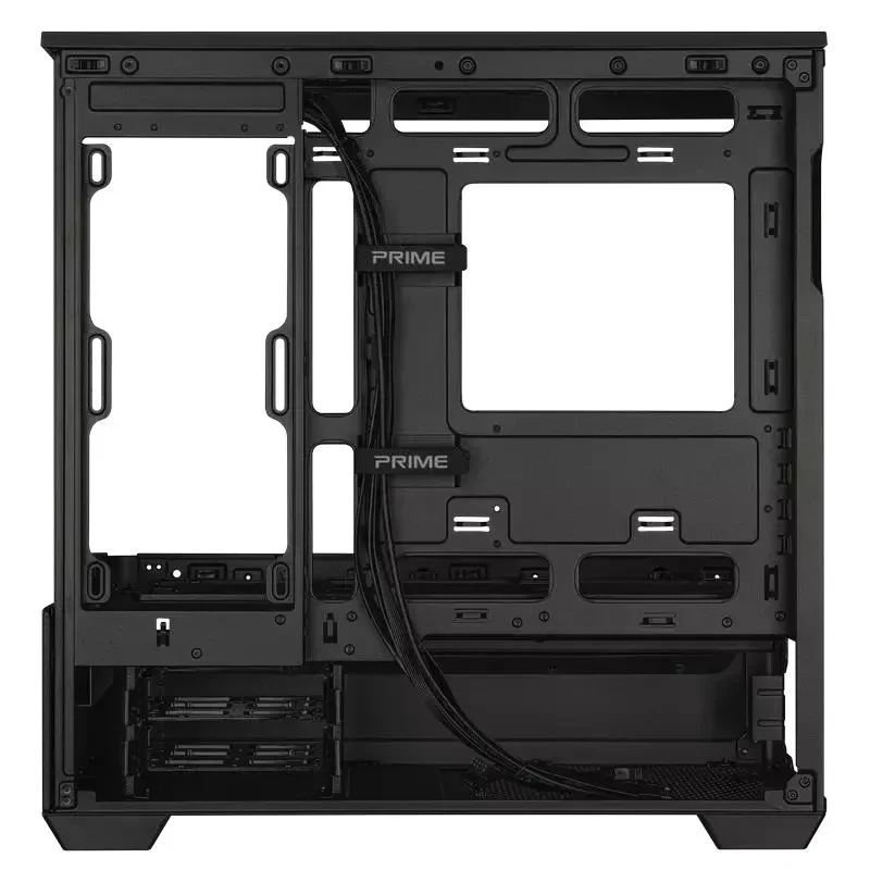 PC Case ASUS PRIME AP202 TG ARGB, Midi-Tower, , Black 4