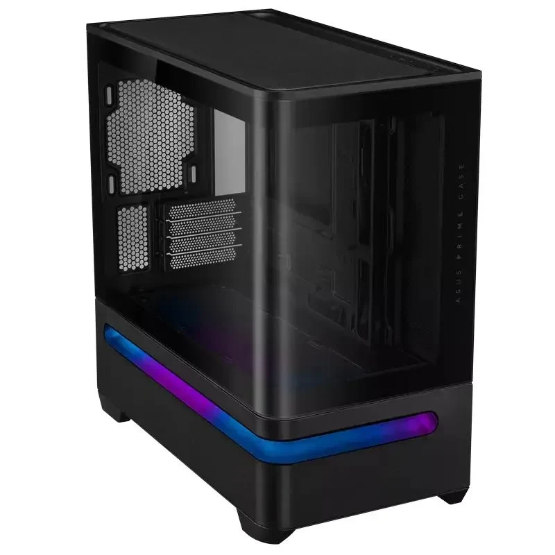 PC Case ASUS PRIME AP202 TG ARGB, Midi-Tower, , Black 5