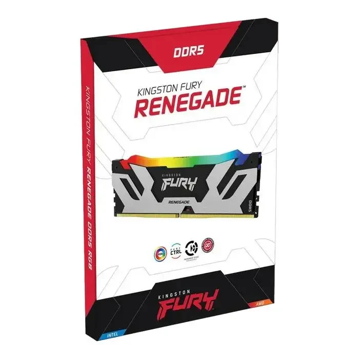 RAM Kingston FURY Renegade RGB, DDR5 SDRAM, 8000 Mhz, 32 GB, KF580C38RSAK2-32 6