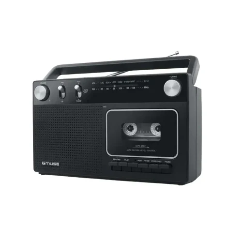 Portable Radio MUSE M-152 RC, Black