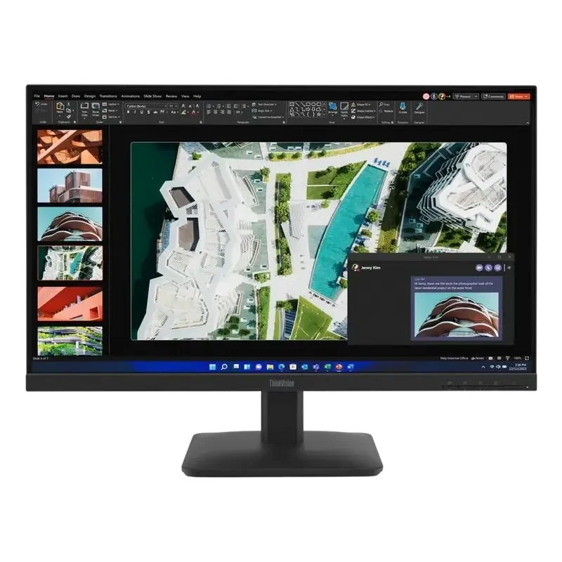 27" LENOVO ThinkVision S27-4e, Black, IPS, 1920x1080, 100Hz, 4ms, 300cd, CR1500:1, D-Sub+HDMI 5