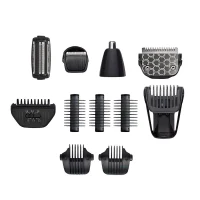 Men's Trimmer BaByliss 11-in-1 Carbon Titanium Multi Trimmer MT860E, Black  2