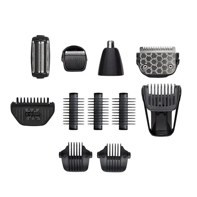 Men's Trimmer BaByliss 11-in-1 Carbon Titanium Multi Trimmer MT860E, Black  2