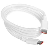 Charge and Data Cable Xiaomi BHR087KGL, USB Type-C/USB Type-C, 1m, White 5
