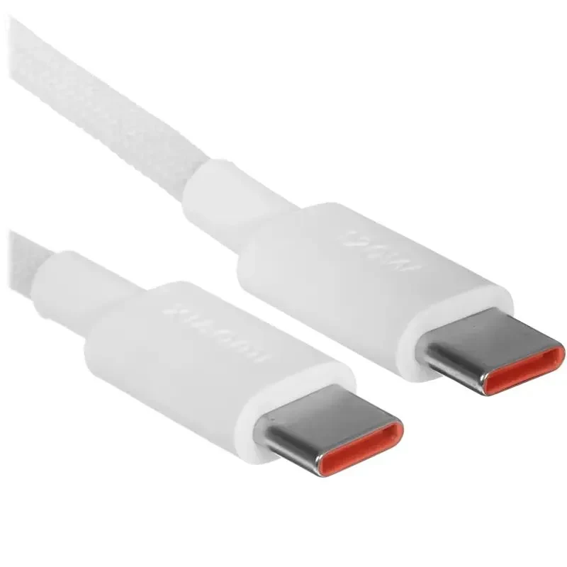 Charge and Data Cable Xiaomi BHR087KGL, USB Type-C/USB Type-C, 1m, White 7