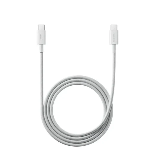 Charge and Data Cable Xiaomi BHR087KGL, USB Type-C/USB Type-C, 1m, White